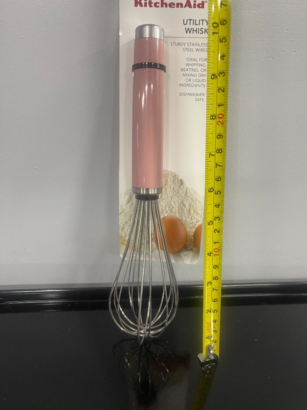 KitchenAid Dry Rose Utility Whisk Stainless Steel New - Picture 2 of 7